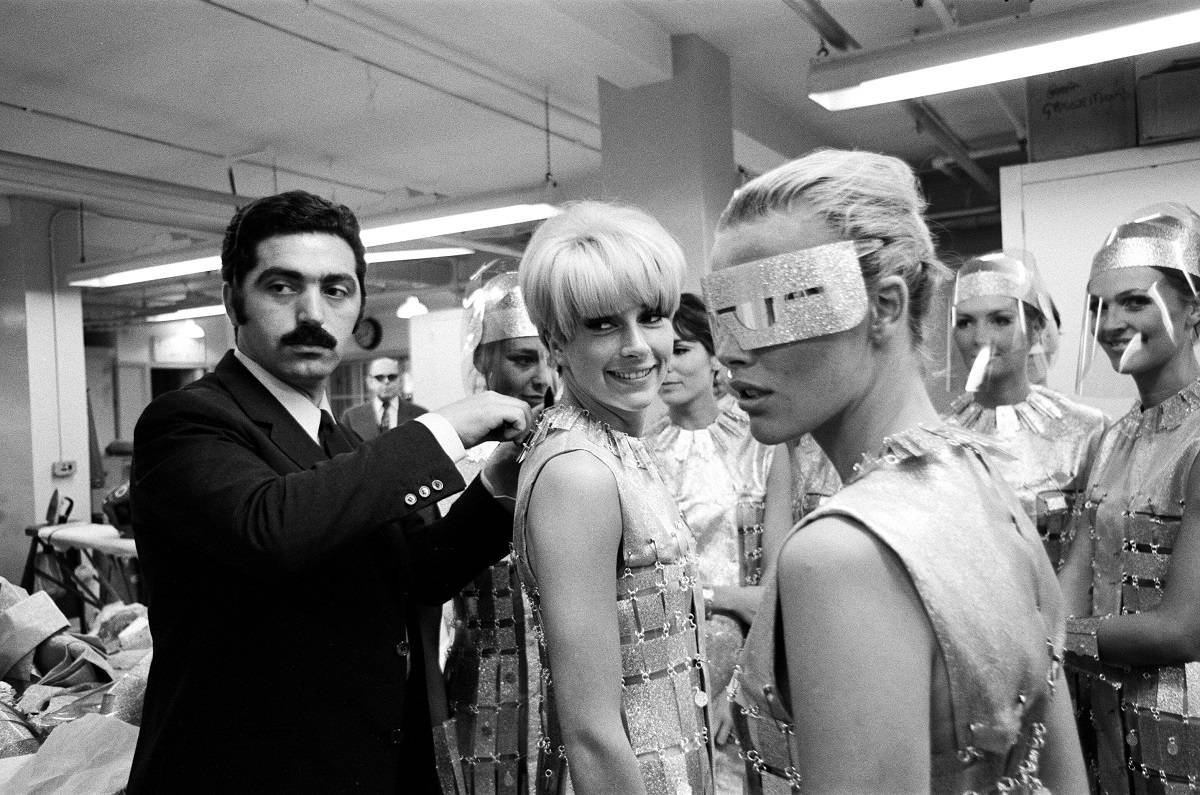 Rabanne na planie Casino Royale w 1966 roku