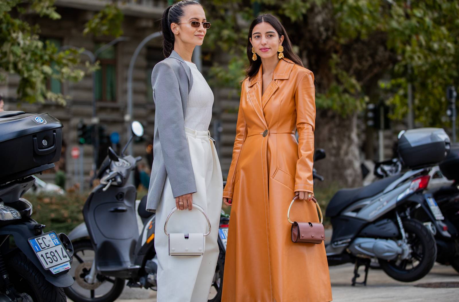 Street style podczas tygodnia mody w Londynie wiosna-lato 2020