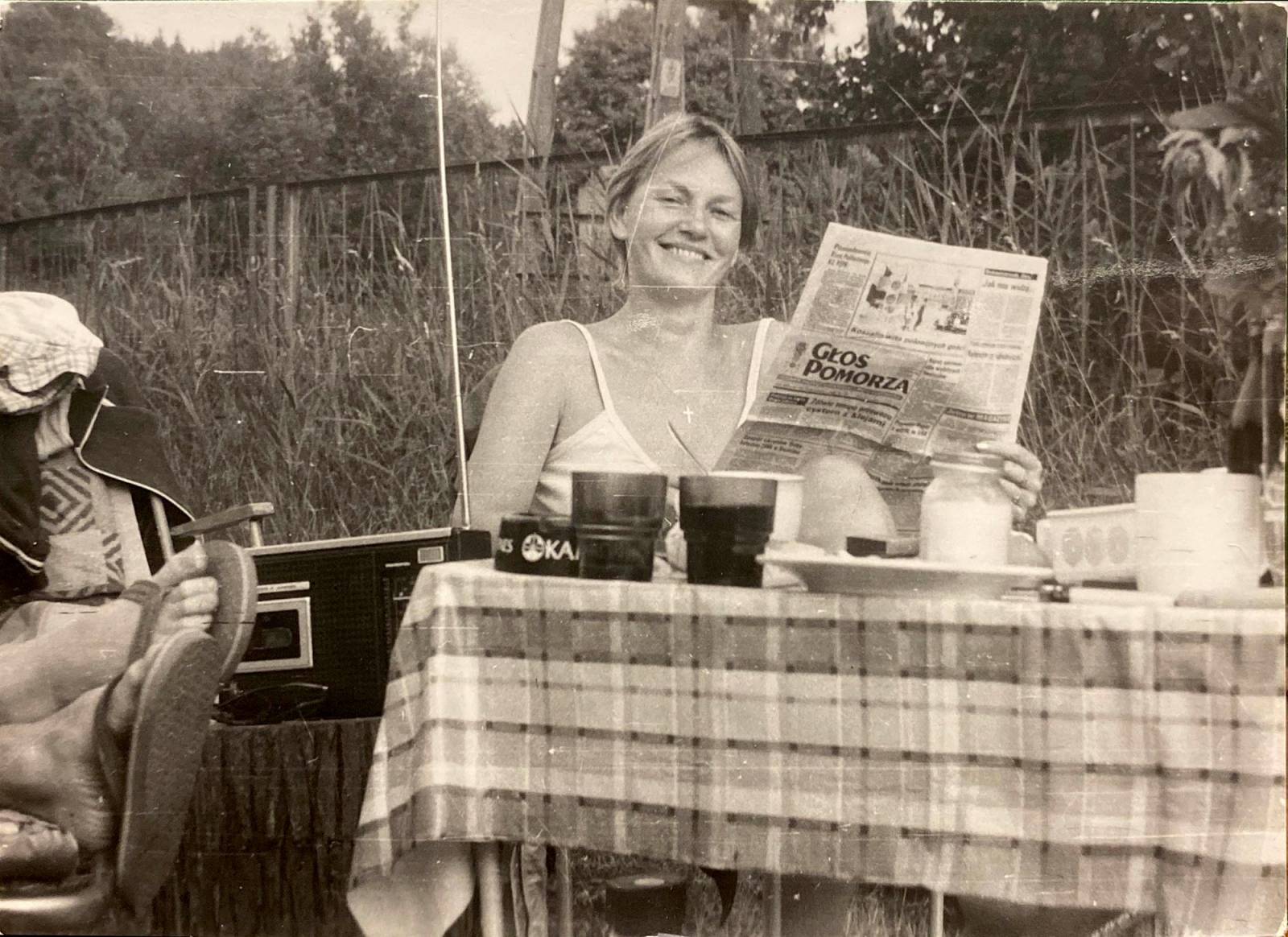 Mama autora w latach 80. (fot. archiwum rodzinne)