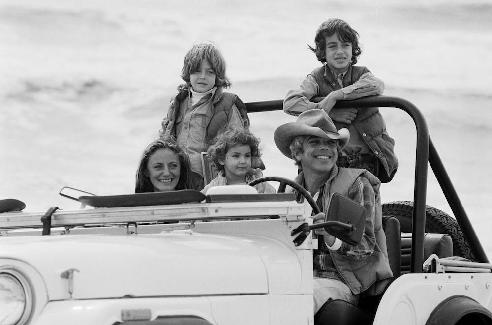Ralph Lauren z rodziną w 1977 roku (Fot. Getty Images)