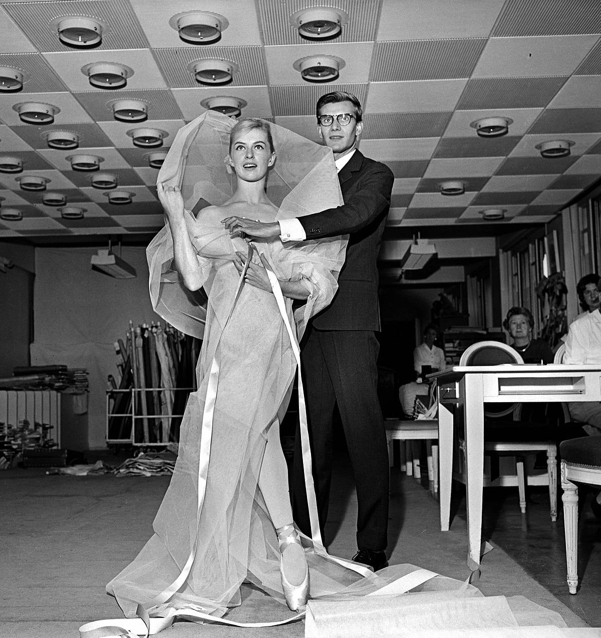 Saint Laurent w czasach pracy dla Diora, 1959 rok