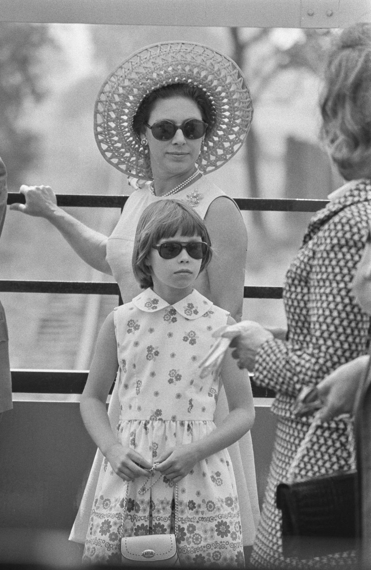 Z księżniczką Małgorzatą w 1973 roku (Fot. Evening Standard/Hulton Archive, Getty Images)