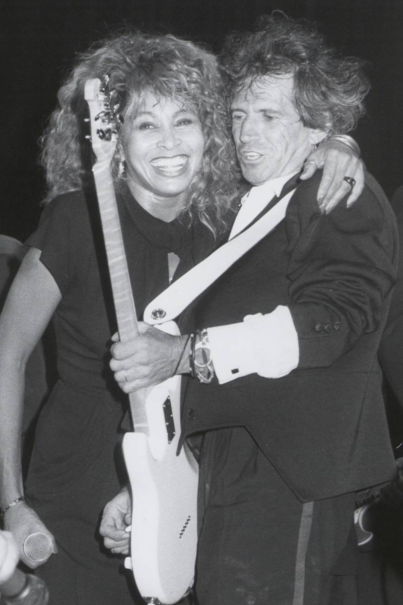 Tina Turner i Keith Richards, 1985 rok (Fot. The LIFE Picture Collection via Getty Images)