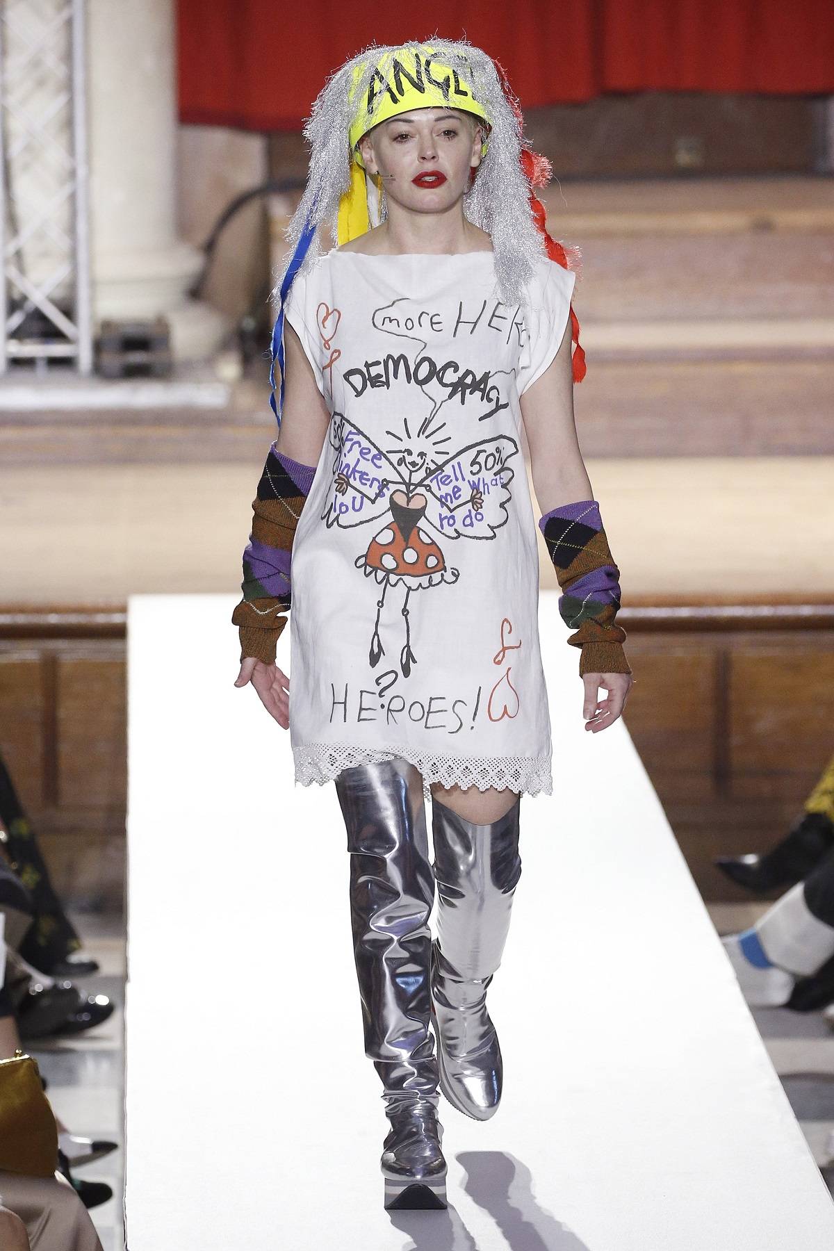Pokaz Vivienne Westwood podczas tygodnia mody w Londynie