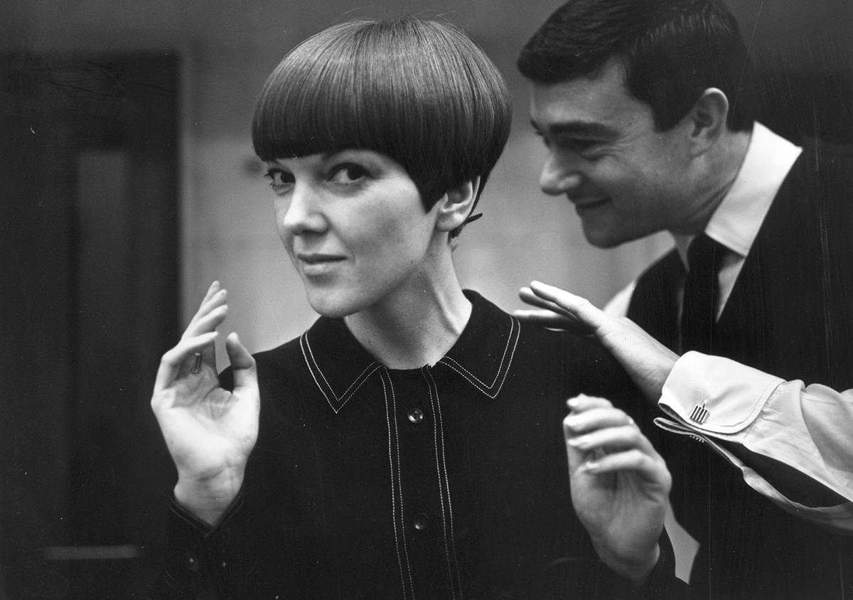 Mary Quant i Vidal Sassoon, 1964 rok