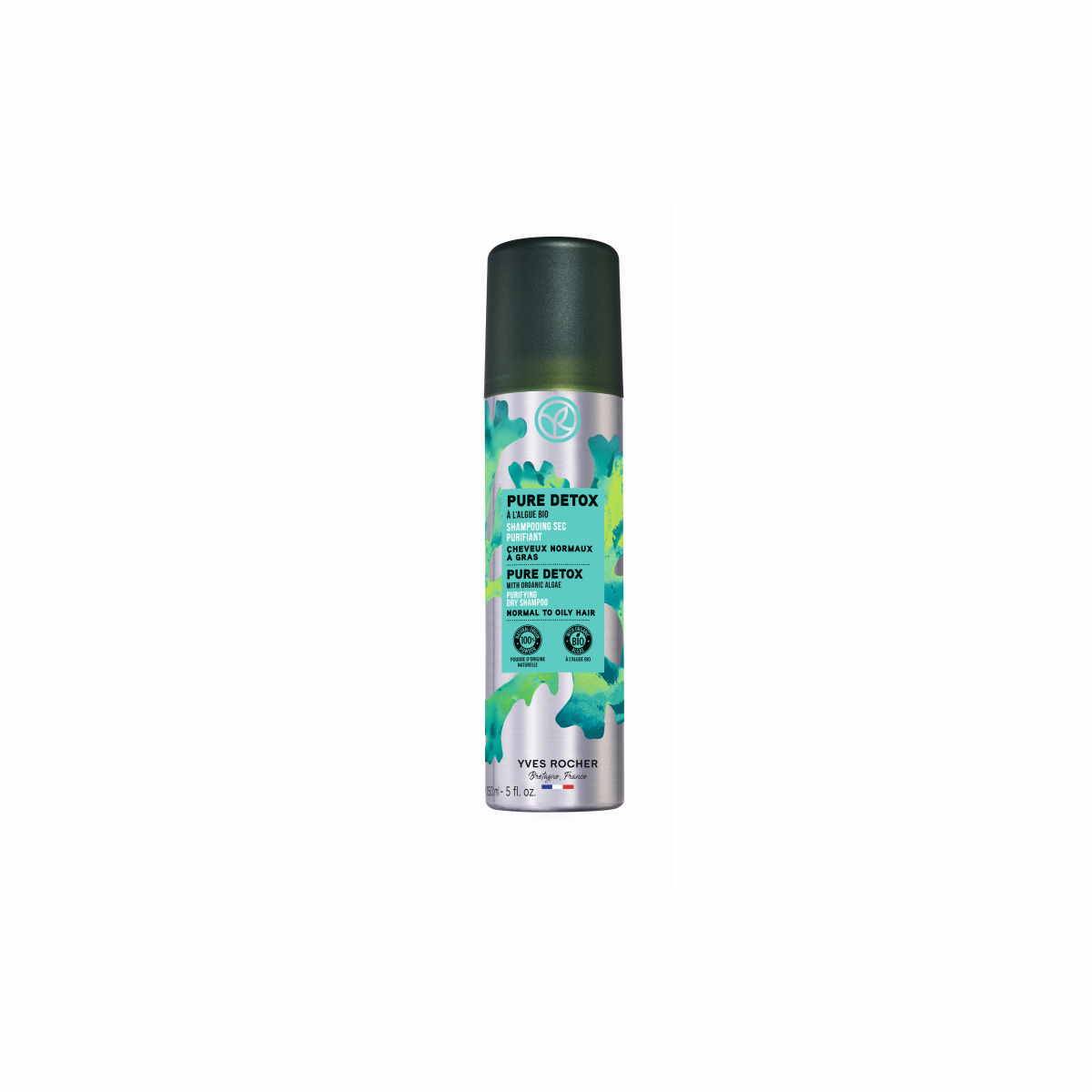 Suchy szampon oczyszczający z algami bio marki Yves Rocher (Fot. Materiały prasowe)