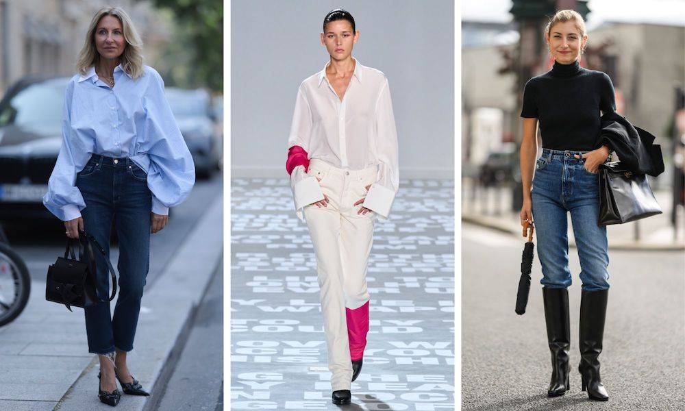 Najlepsze stylizacje z jeansami skinny. Projektanci i gwiazdy street style’u podpowiadają, jak nosić wąskie spodnie damskie (Fot. Getty Images, Spotlight. Launchmetrics)