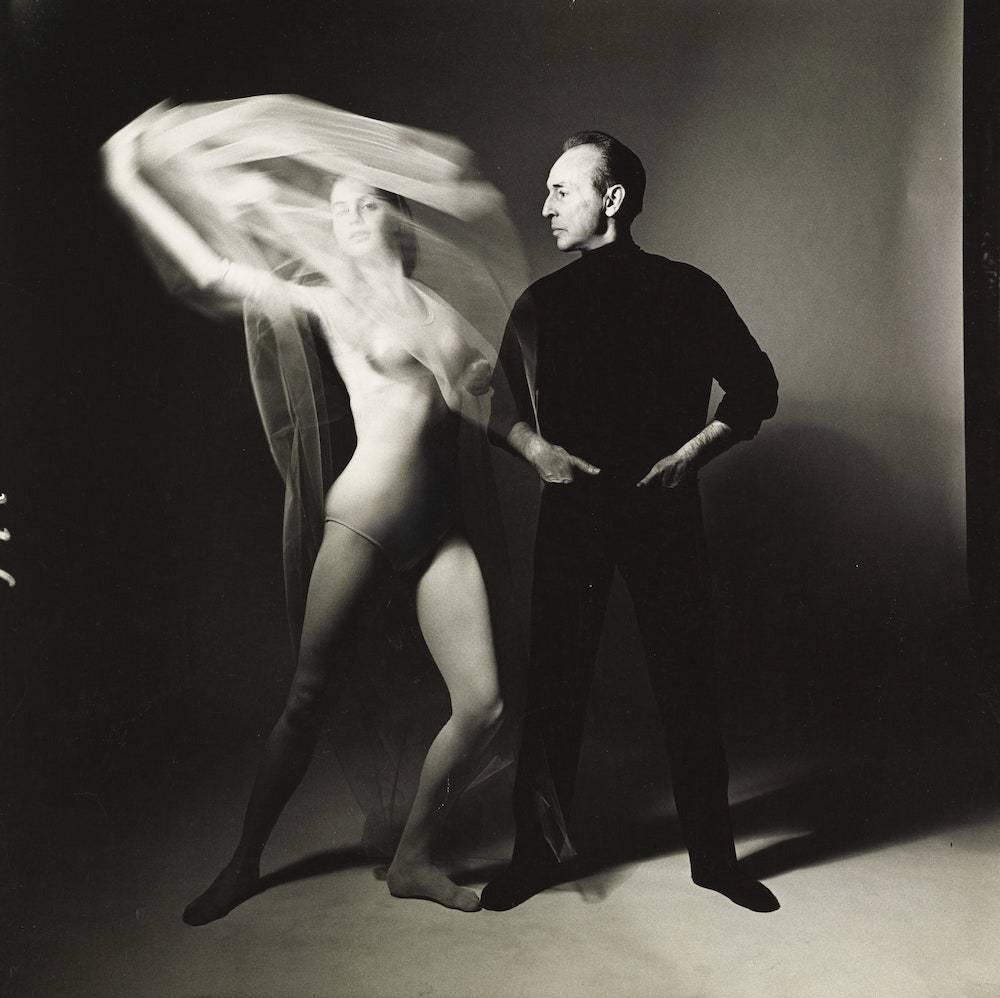 George Balanchine i Suzanne Farrell (Fot. Bert Stern,1965 rok, Vogue © Condé Nast)