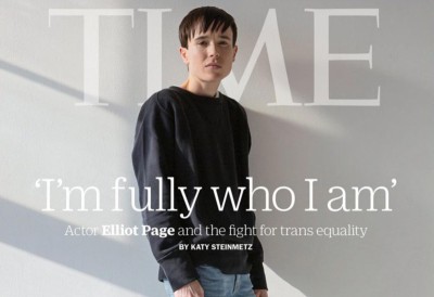 Elliot Page na okładce „Time’a” 