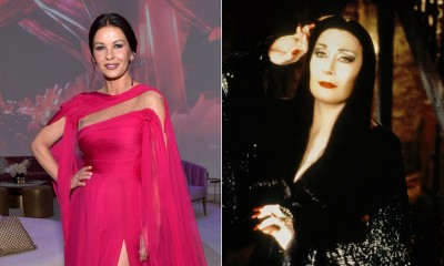 Catherine Zeta-Jones jako Morticia Addams w „Wednesday”