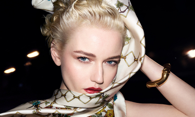 Julia Garner wystąpiła w kampanii Gucci „The Art of Silk”