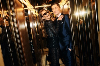 Tylko na Vogue.pl: Anna i Robert Lewandowscy przed galą Złotej Piłki