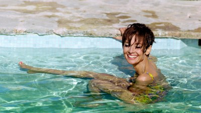 Audrey Hepburn w kostiumach kąpielowych