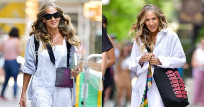 Inspirująca stylizacja: Sarah Jessica Parker w bieli