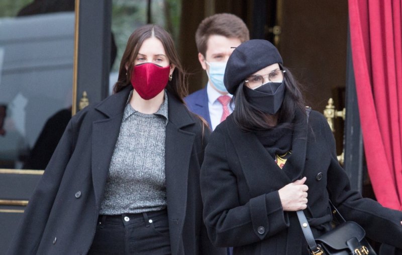 Inspirujące stylizacje: Demi Moore z córką