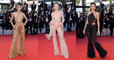 Kombinezony w stylu Cher na czerwonym dywanie w Cannes