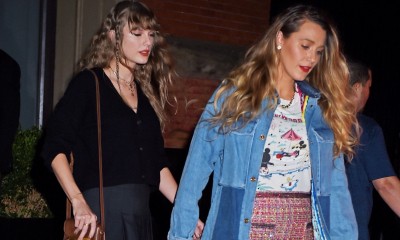 Blake Lively i Taylor Swift pokazują, jak stylizować spódnice mini jesienią