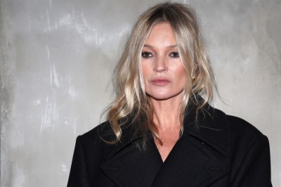 Ikona stylu Kate Moss pokazuje, z czym nosić płaszcz w panterkę