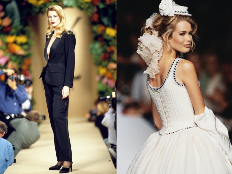 Claudia Schiffer: Supermodelka na wybiegach