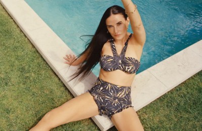 Retro lato : Kolekcja strojów kąpielowych Demi Moore i Andie