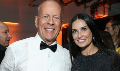 Demi Moore i Bruce Willis razem na świątecznym zdjęciu: Jesteśmy rodziną