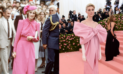 Elizabeth Debicki w kreacjach w stylu księżnej Diany