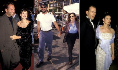 Najlepsze stylizacje Demi Moore i Bruce’a Willisa 