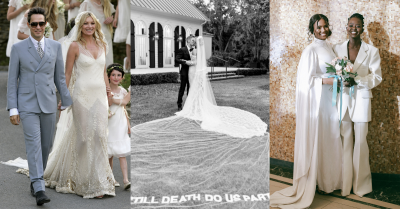 Najpiękniejsze suknie ślubne supermodelek