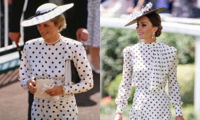Stylizacje księżnej Kate inspirowane Lady Di