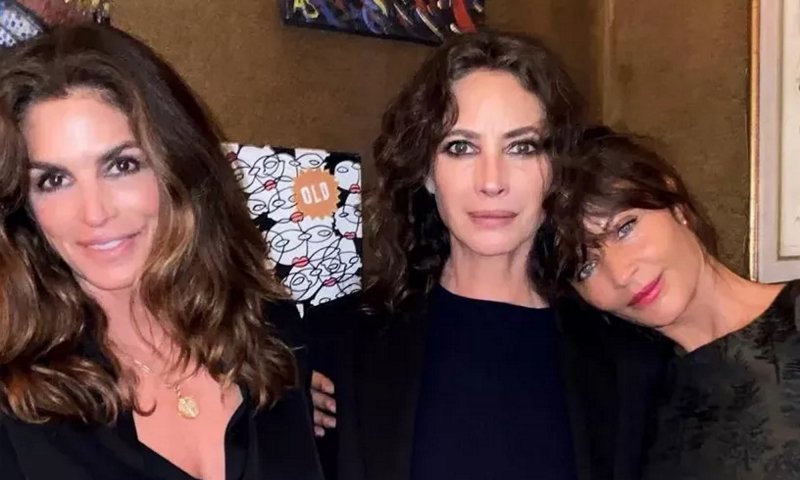 Supermodelki lat 90. znowu razem, a na spotkanie przyszły też ich dzieci