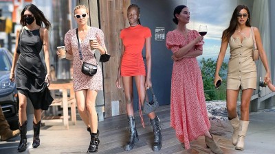 Trend na lato: Sukienki i botki 