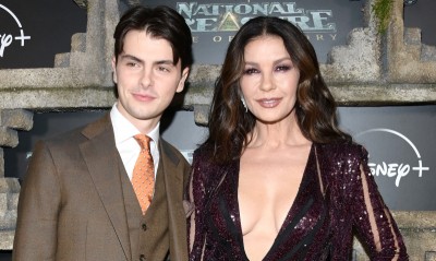 Catherine Zeta-Jones z synem na premierze nowego serialu Disneya