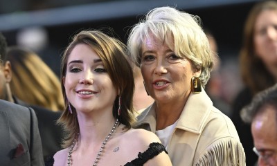 Emma Thompson z córką na premierze filmu „Matylda: Musical”