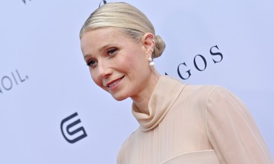 Gwyneth Paltrow z mamą i córką na letnim garden party