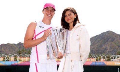 Zendaya spotkała się z Igą Świątek po turnieju WTA w Indian Wells 