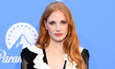 Jessica Chastain odwiedziła Ukrainę