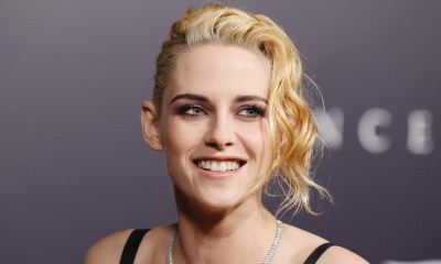 Kristen Stewart w śmietankowym kardiganie Edikted