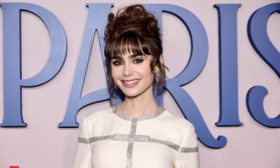 Lily Collins niczym Audrey Hepburn