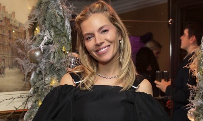 Sienna Miller w śniegowcach Chanel 