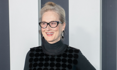 Meryl Streep w srebrzystym koku