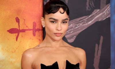 Zoë Kravitz na premierze „Batmana” w Nowym Jorku