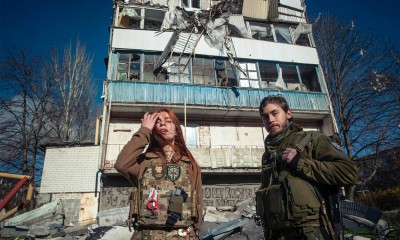 Dziewczyny w mundurach: Codzienność po roku wojny w Ukrainie