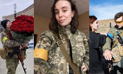 Dziewczyny w mundurach: Młode Ukrainki, które zostały, żeby walczyć