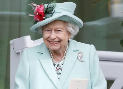 Królowa Elżbieta II na wyścigach konnych Royal Ascot