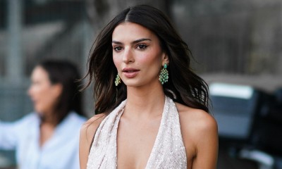 Emily Ratajkowski w grzywce w stylu lat 60.