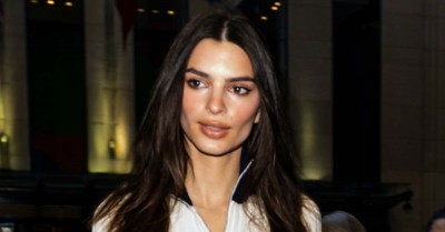 Emily Ratajkowski w najmodniejszej stylizacji sezonu