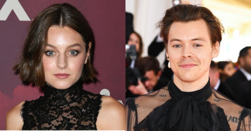 Emma Corrin i Harry Styles razem na ekranie