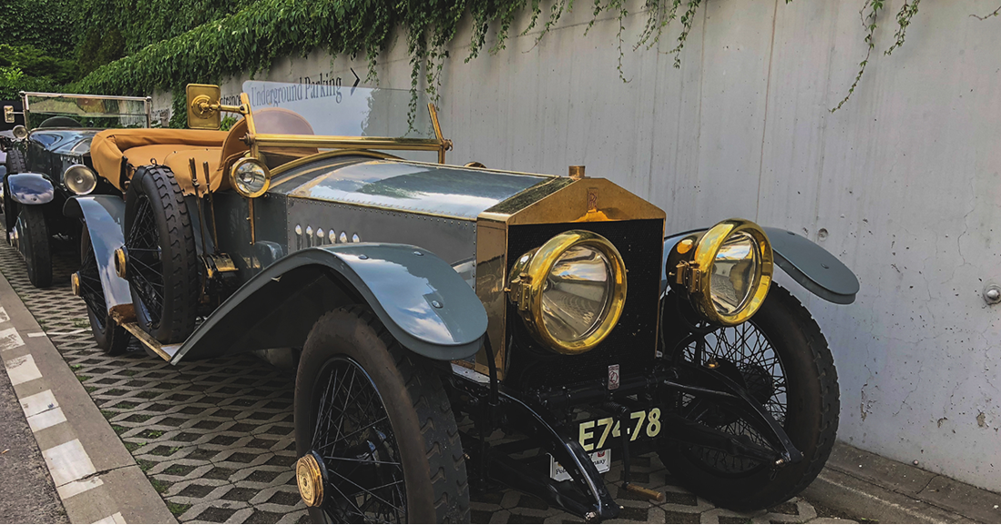 40 przedwojennych Rolls-Royce’ów przejechało przez Polskę