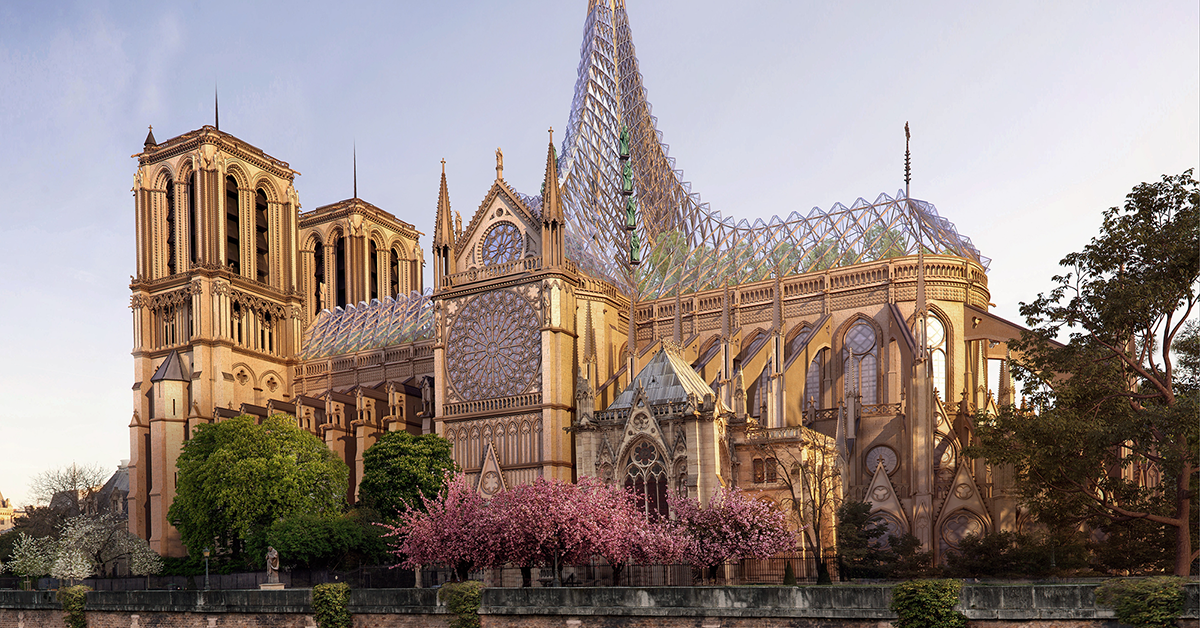 5 najciekawszych projektów renowacji Notre Dame