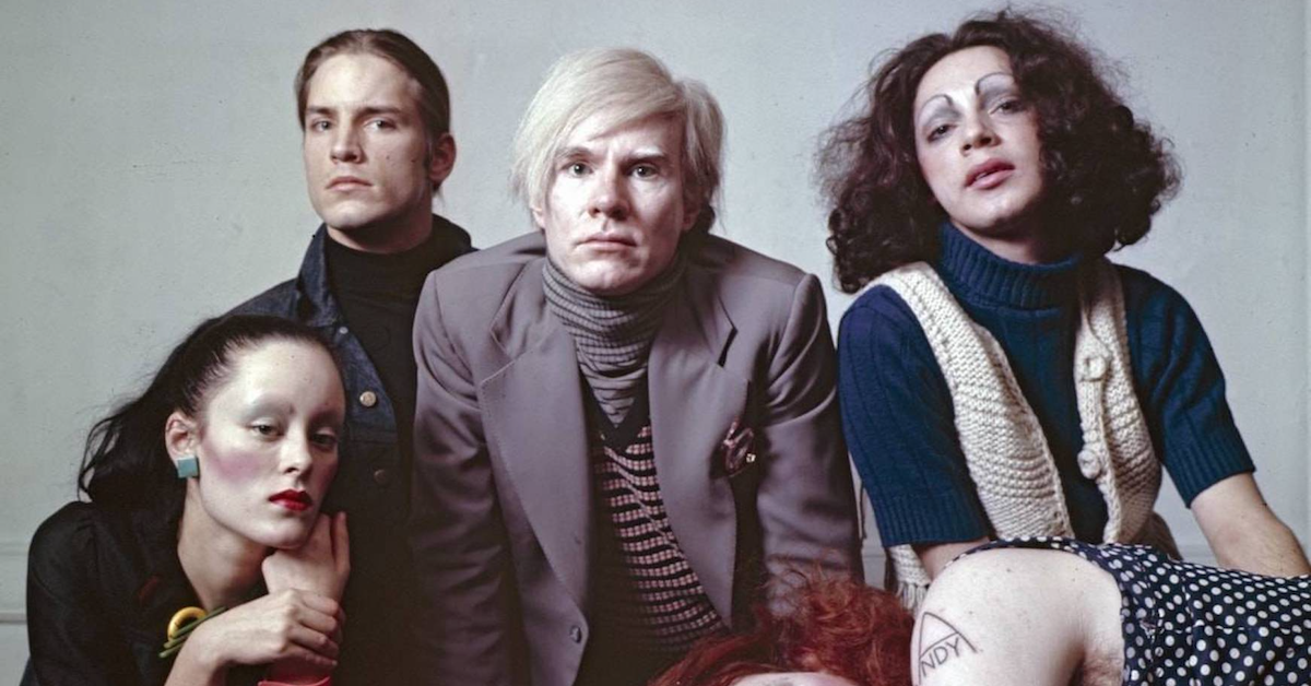 Andy Warhol na fotografiach retro